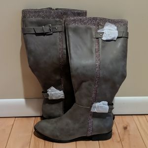 Justfab boots.